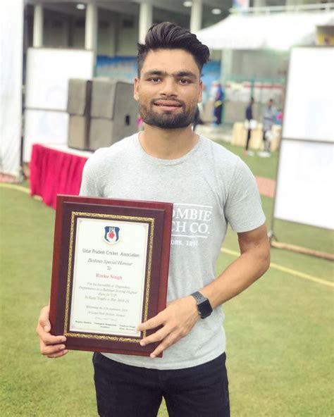 rinku singh age and awards